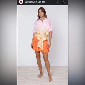 Juliet Dunn size 0/xs Silk dress NWT